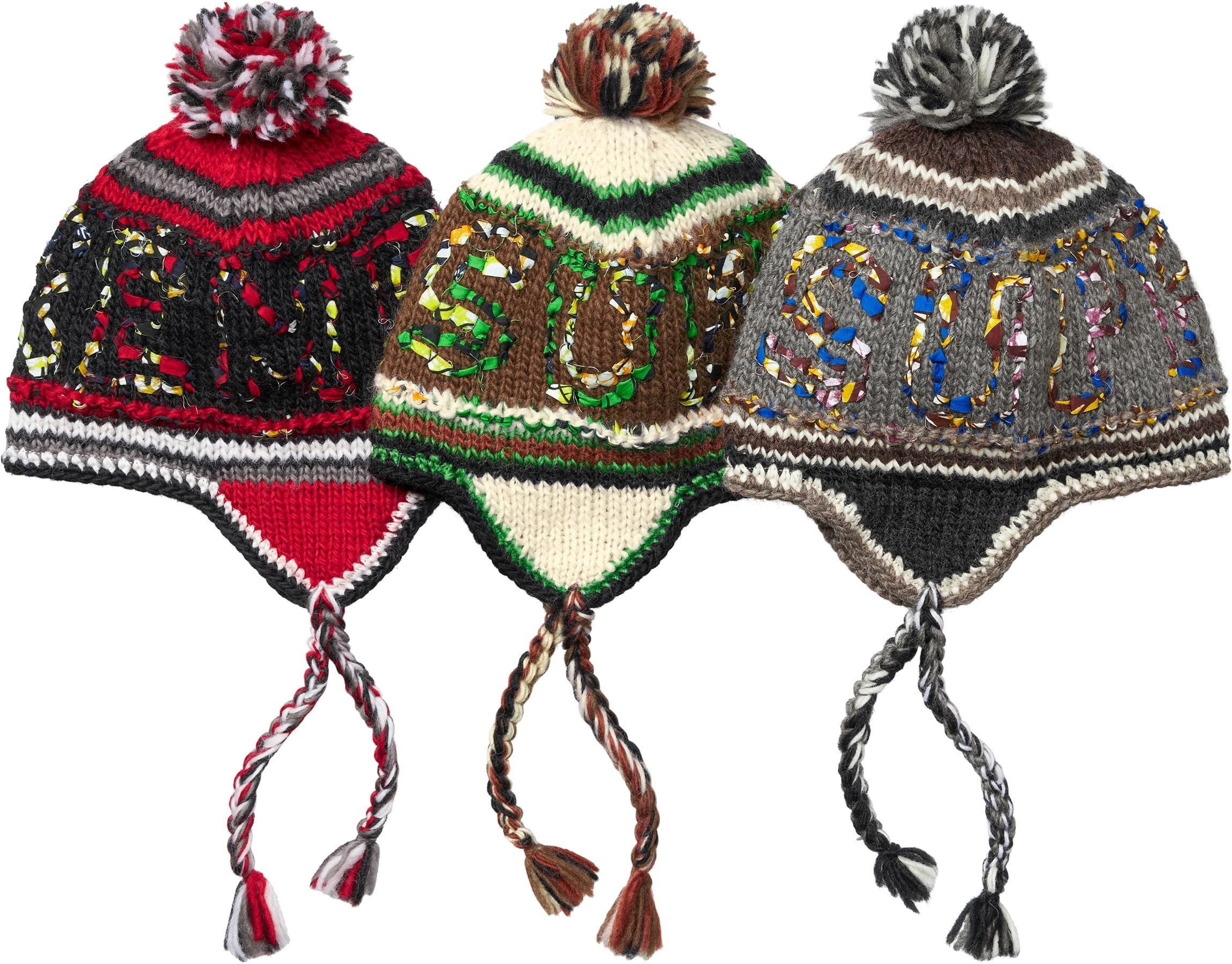 Appliqué Earflap Beanie